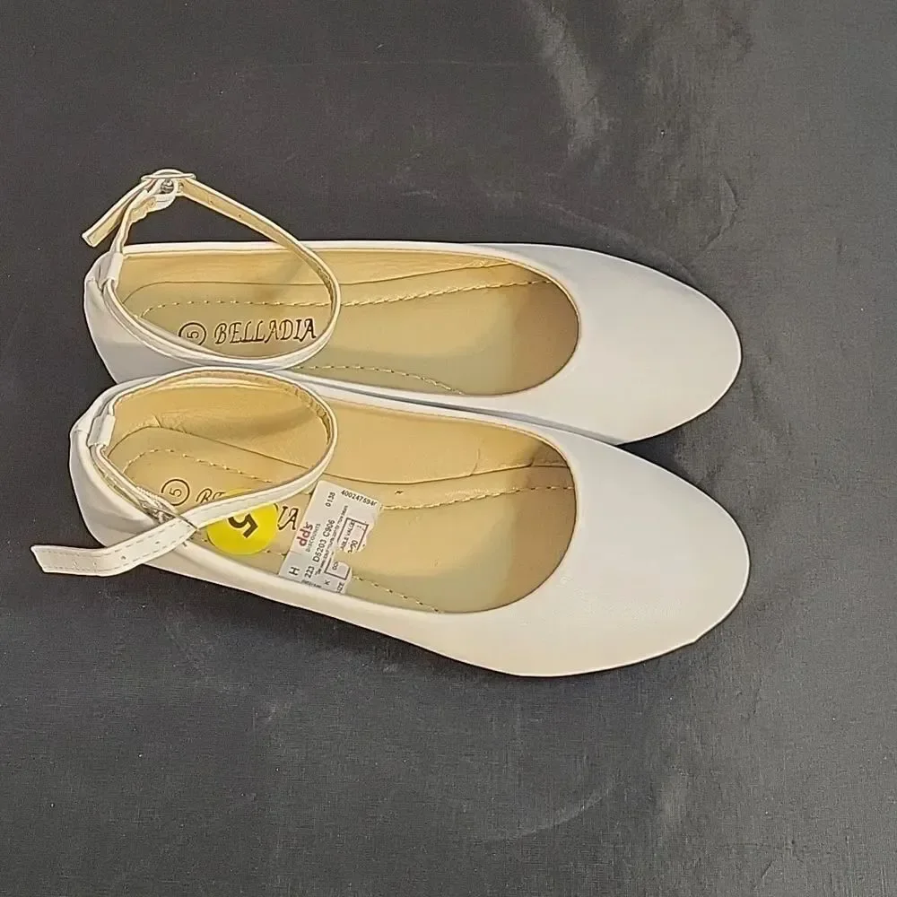 BELLADIA MARY JANE GIRL BALLERINAS &GIRL SCHOOL FLAT SHOES